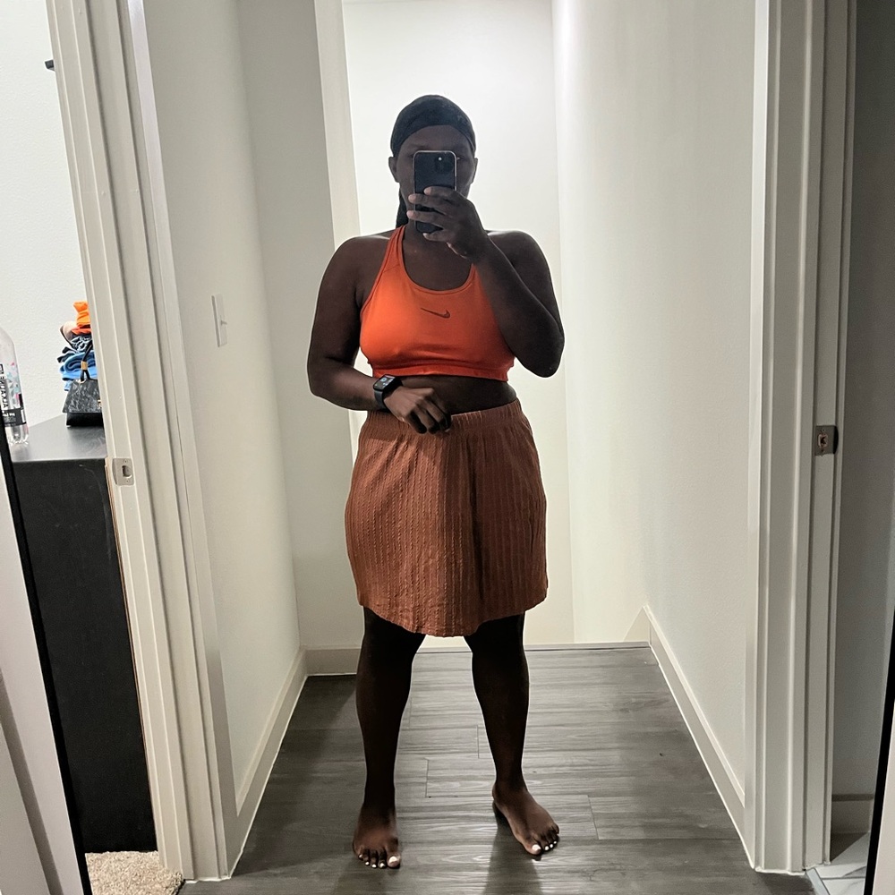 SHEIN Brown Mini Skirt